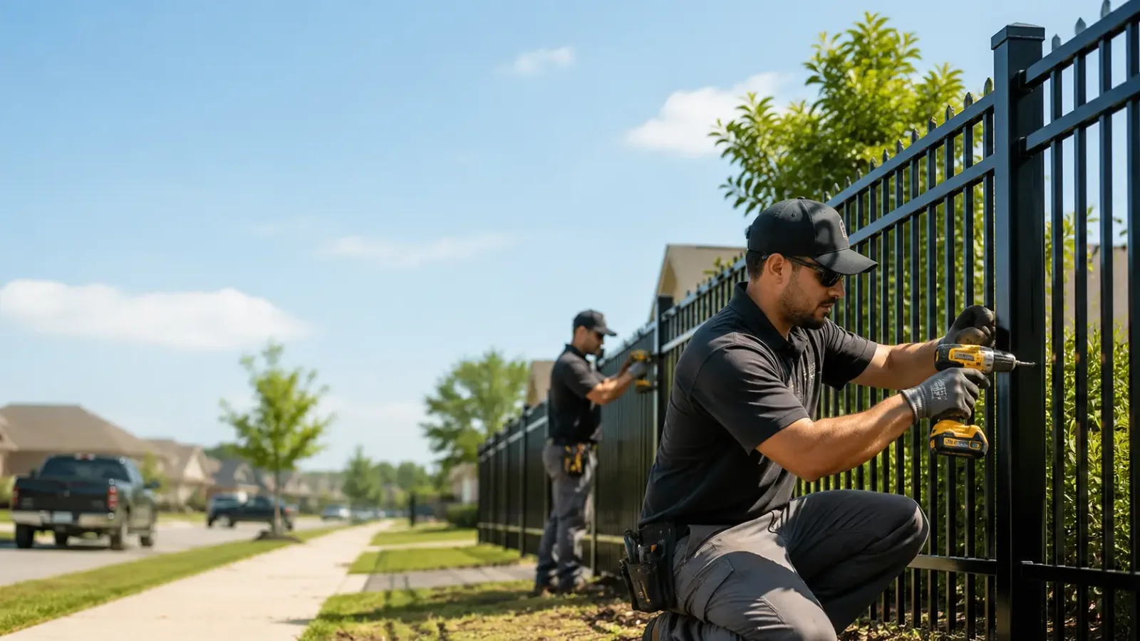 Metal Fence Installation in Syracuse, NY